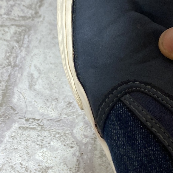 Ben Sherman Navy Denim Slip On Loafers Men’s 11 - Picture 13 of 13